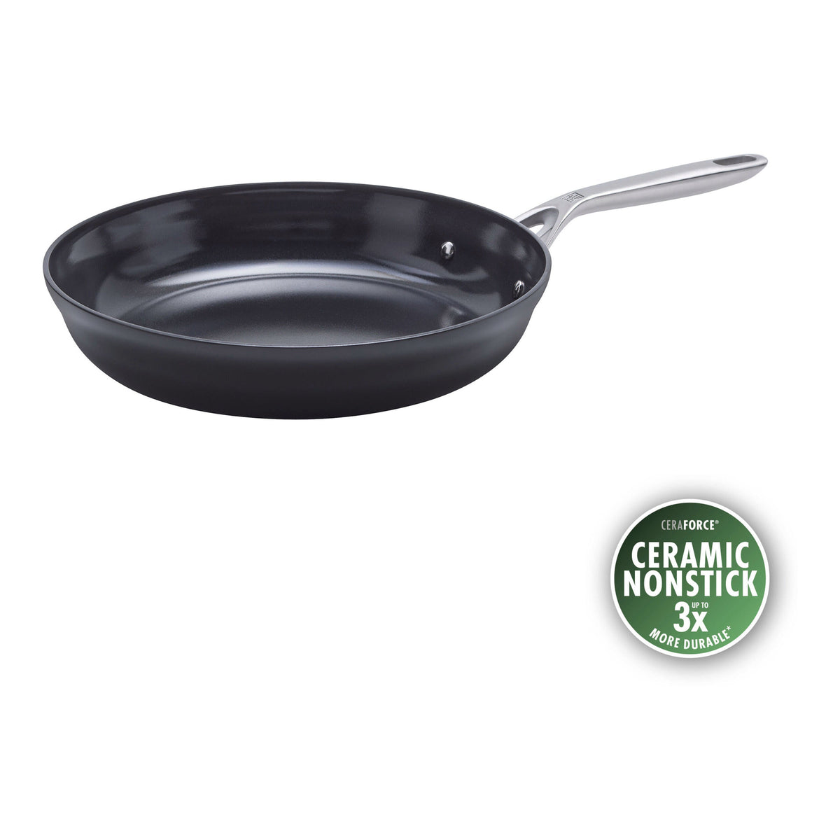 ZWILLING Motion Ceramic 12-inch, Frying Pan Ceramic Coating