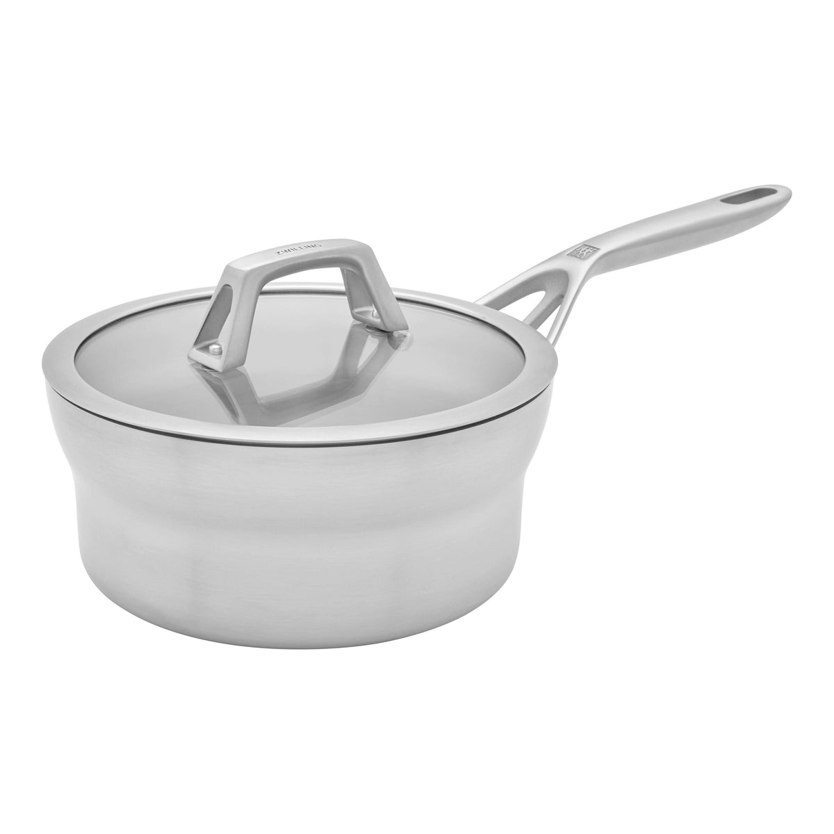 ZWILLING Motion Stainless Steel 2.5 qt, Stainless Steel, Sauce Pan With Lid