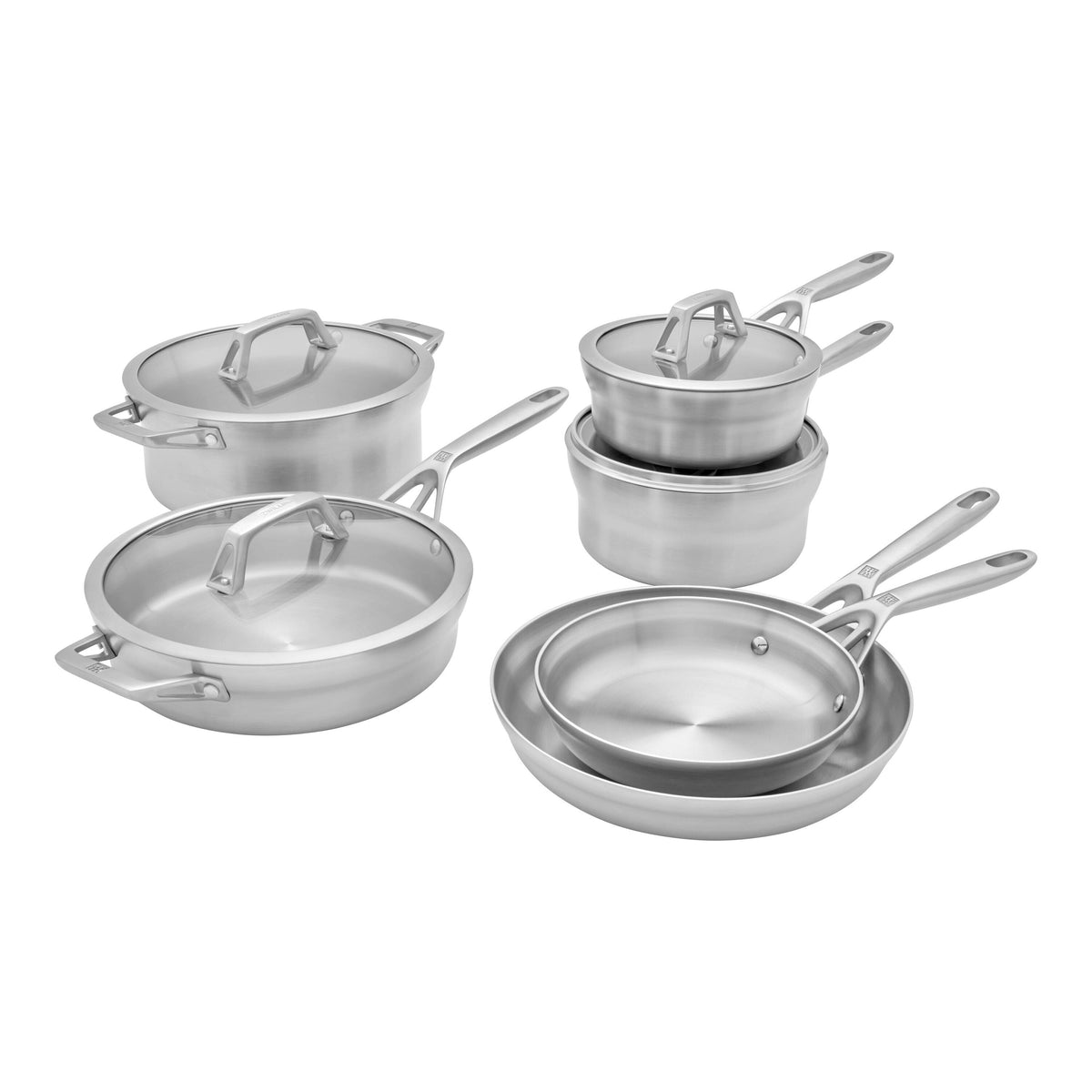 ZWILLING Motion Stainless Steel 10-pc, Stainless Steel, Pots And Pans Set