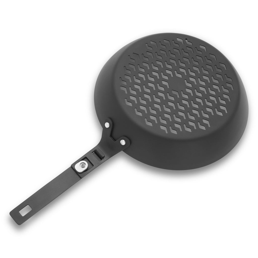 ZWILLING BBQ+ Perforated Carbon Steel Fry Pan with Removeable Handle
