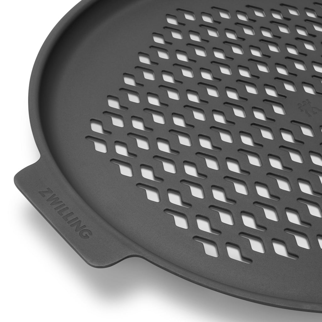 ZWILLING BBQ+ Perforated Carbon Steel Pizza Pan