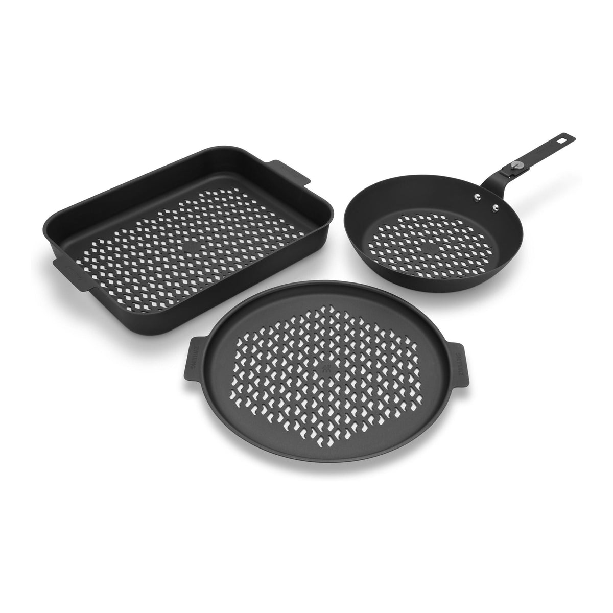 ZWILLING BBQ+ Perforated Carbon steel Outdoor Cookware Set