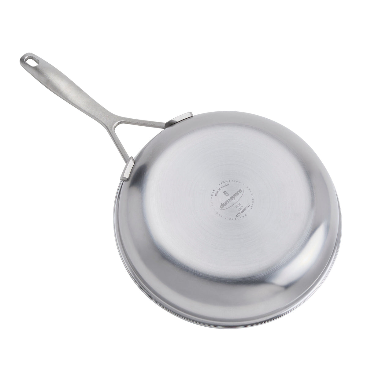 Demeyere Industry 5 Nanotouch 11-inch, 18/10 Stainless Steel, Frying Pan