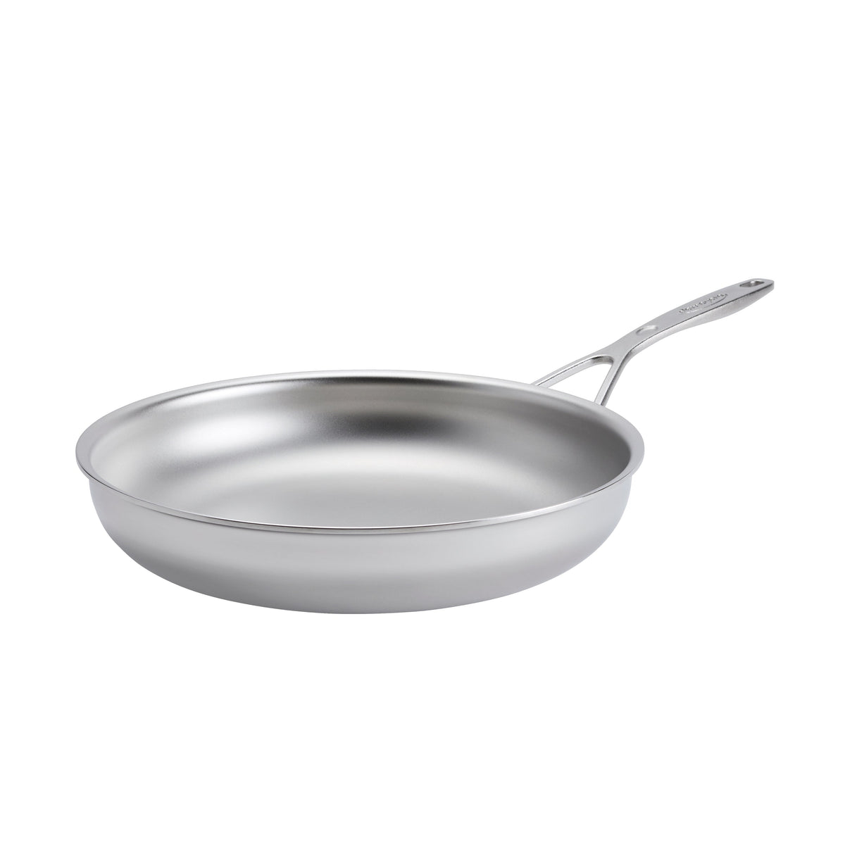 Demeyere Industry 5 Nanotouch 11-inch, 18/10 Stainless Steel, Frying Pan