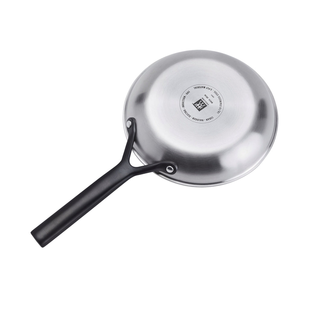 ZWILLING MIlano Stainless Steel 2-pc, Stainless Steel Fry Pan Set