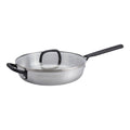 ZWILLING Milano Stainless Steel 4 qt, Stainless Steel, Saute Pan With Lid