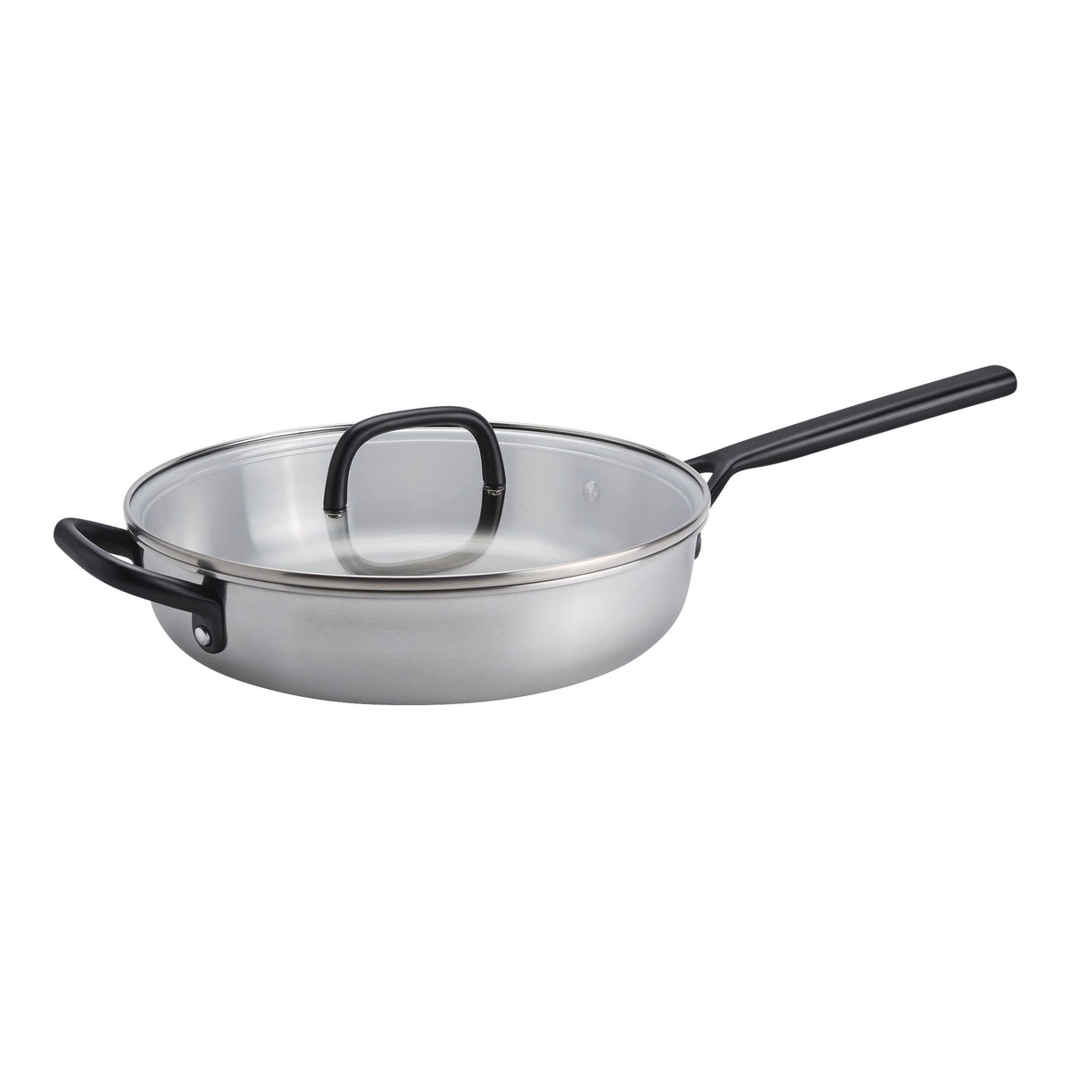 ZWILLING Milano Stainless Steel 4 qt, Stainless Steel, Saute Pan With Lid