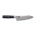 MIYABI KAIZEN II 5000FCD 7-inch Rocking Santoku, Fine Edge