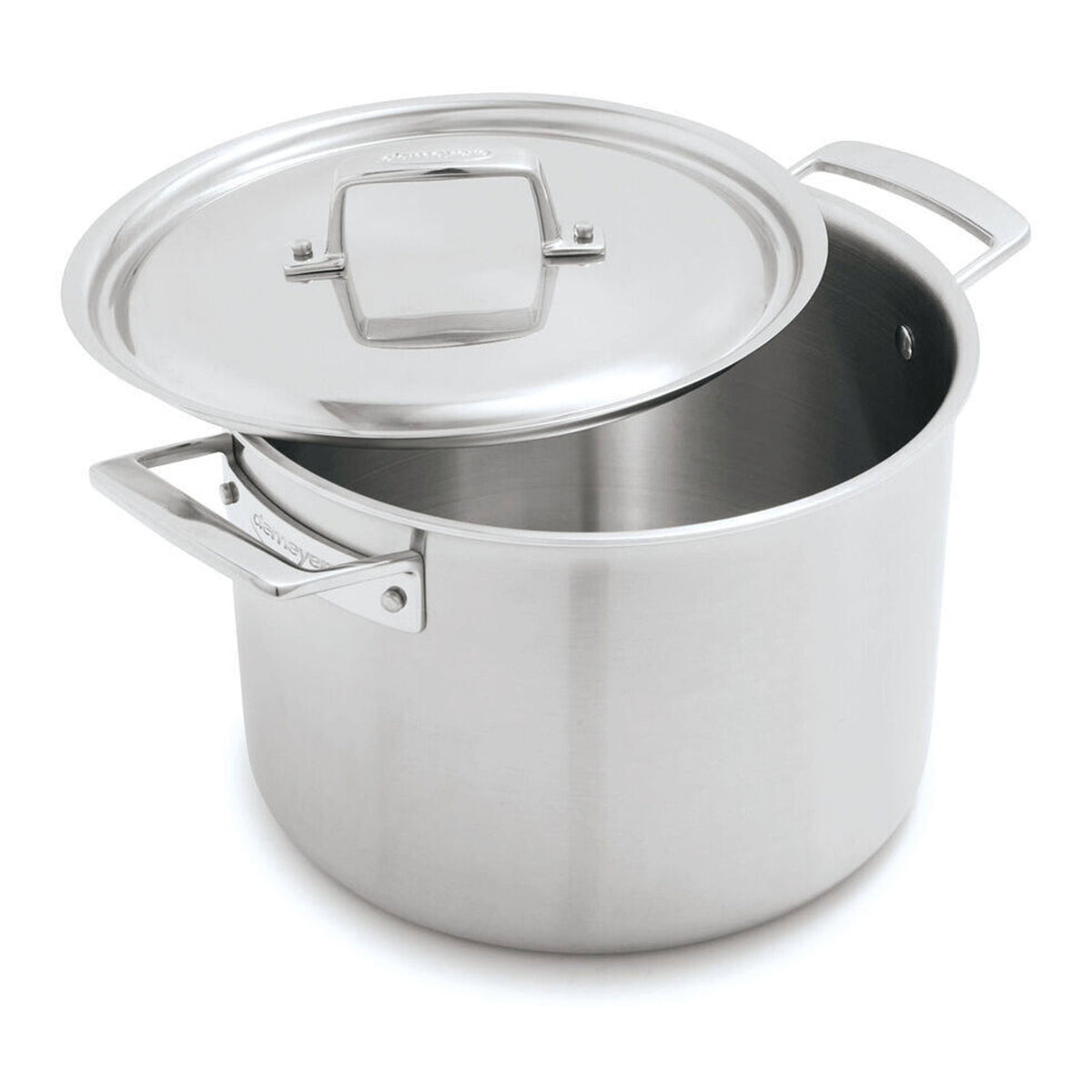 Demeyere Essential 5 8 qt Stock Pot, 18/10 Stainless Steel
