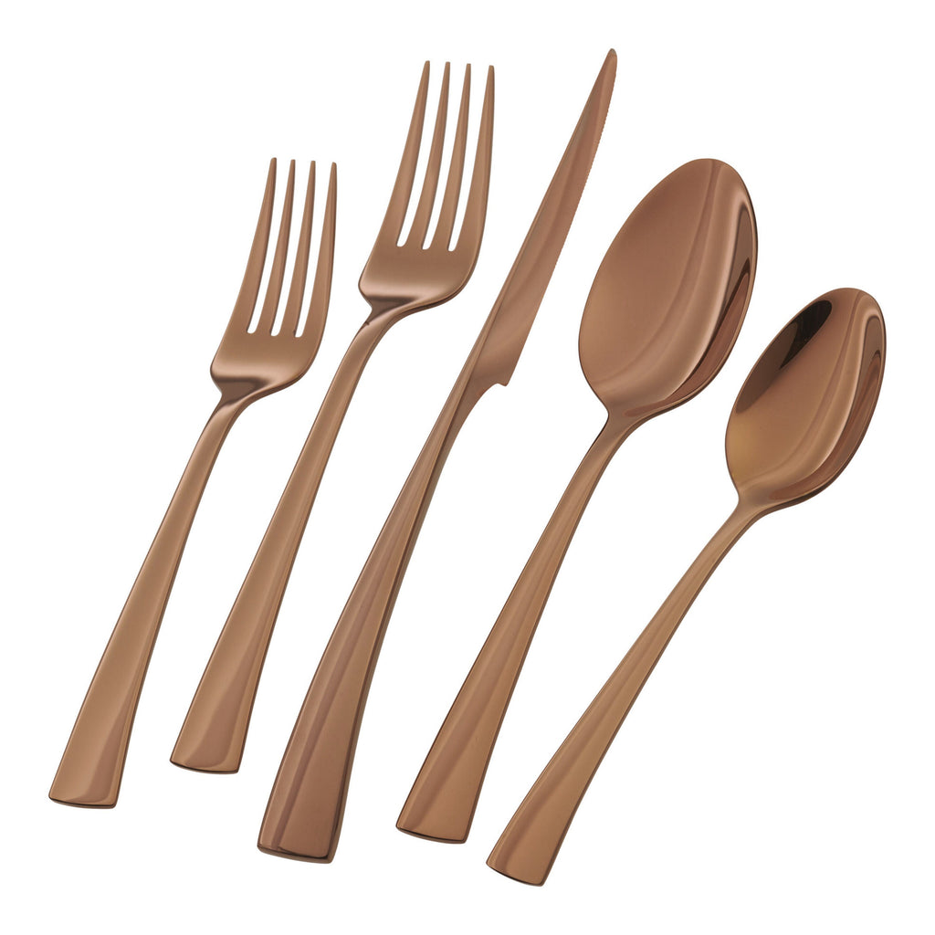 ZWILLING Bellasera (slate) 20-pc Slate Flatware Set, 18/10 Stainless Steel