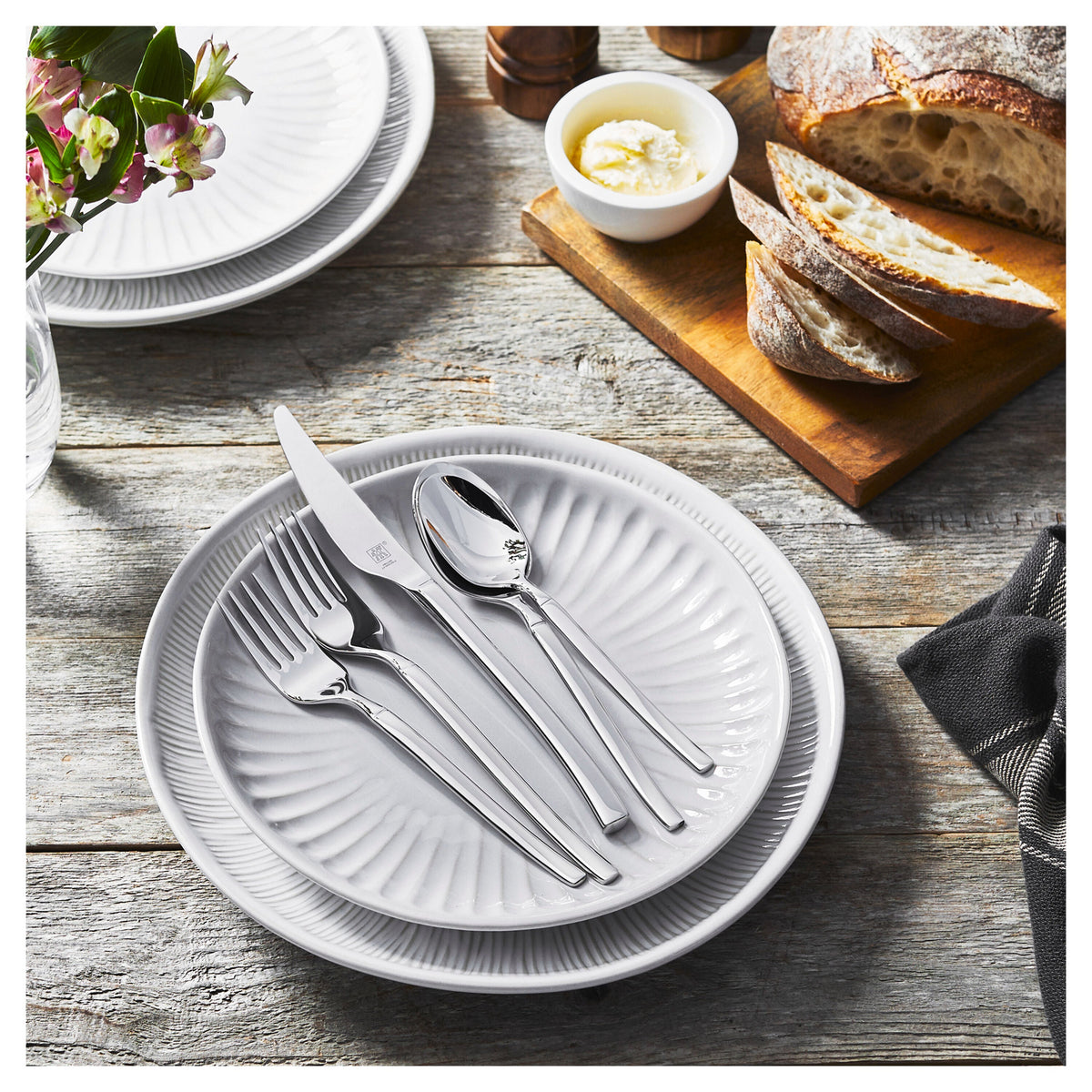 ZWILLING Opus (polished) 20-pc Menu Set, 18/10 Stainless Steel