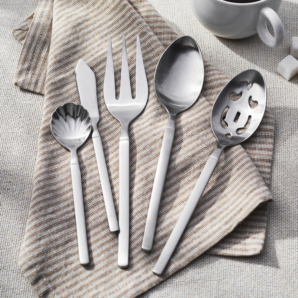 ZWILLING Opus (matted) 45-pc Opus Satin Flatware Set, 18/10 Stainless Steel