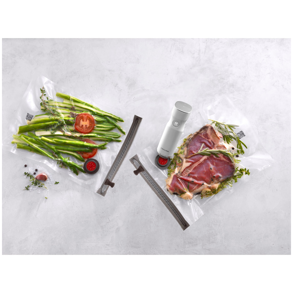 ZWILLING Fresh & Save L / 3-pc Vacuum Bag Set, Plastic