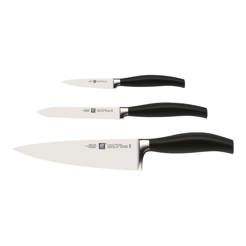 ZWILLING ***** FIVE STAR 3-pc, Knife Set