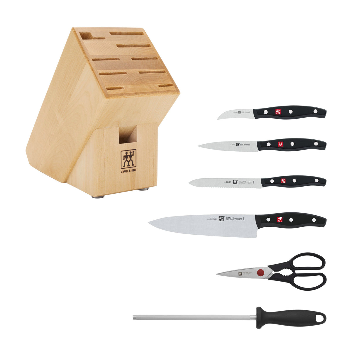 ZWILLING Signature 6-pc, Knife block set