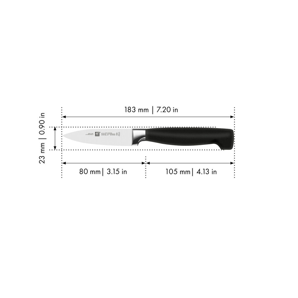 ZWILLING Four Star Paring Knife 4 inch - Factory Second
