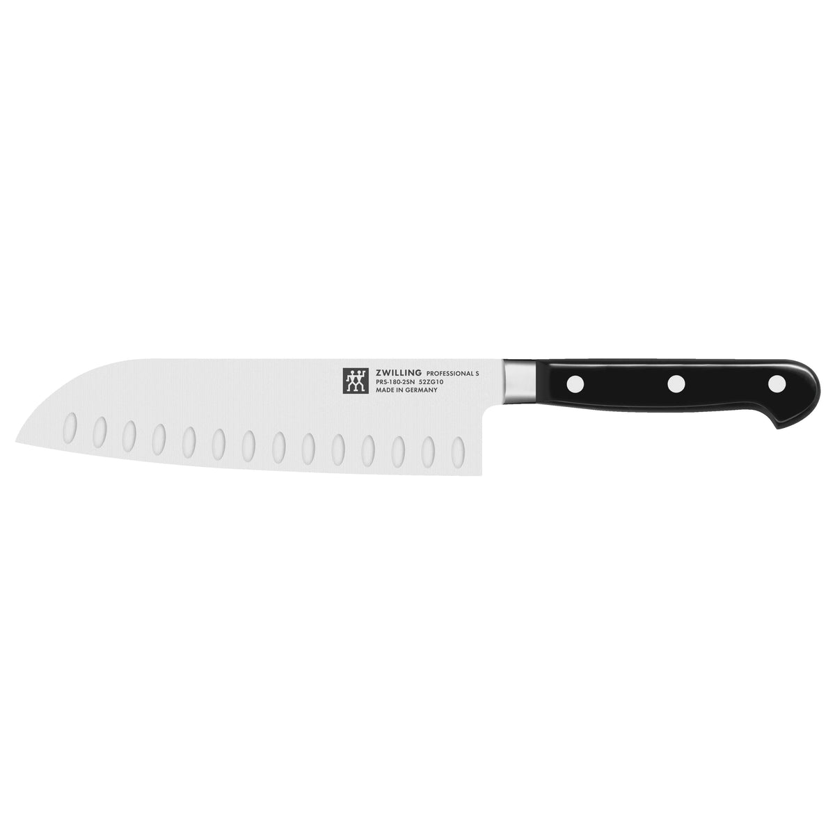 ZWILLING Professional S 7-inch, Hollow Edge Santoku Knife