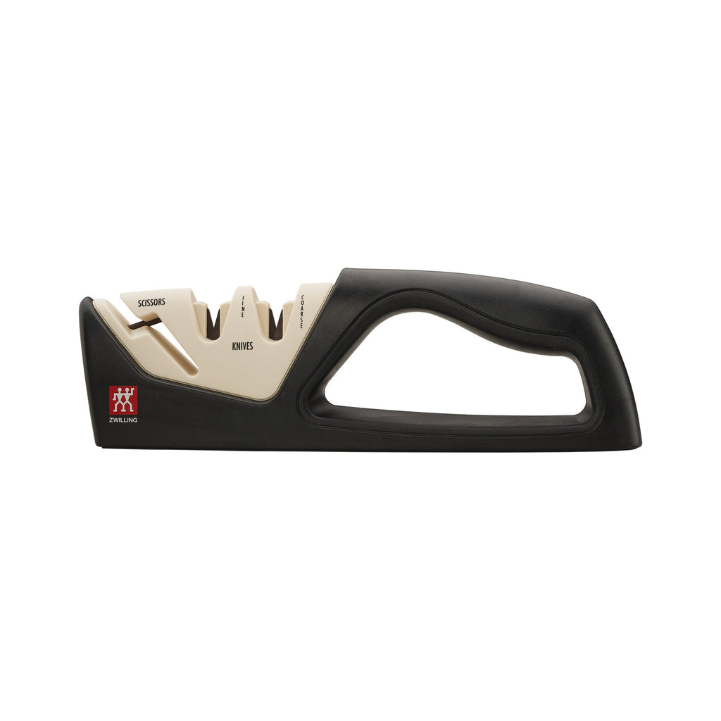ZWILLING Edge Maintenance Two-stage Pull-Through plus Shear Sharpener - White