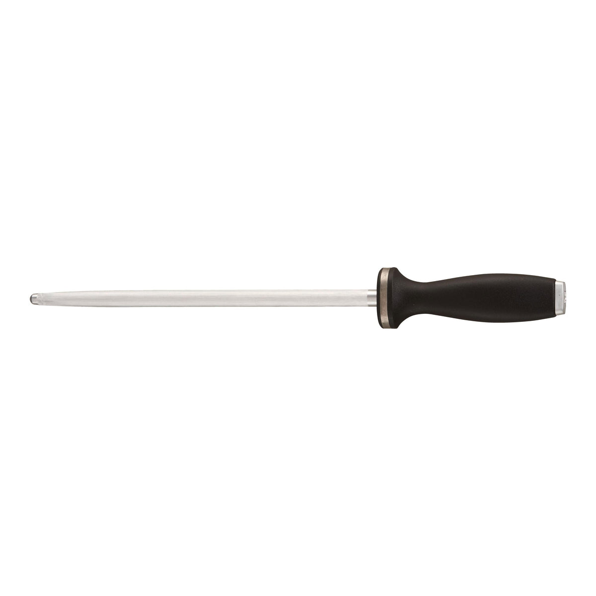 ZWILLING Edge Maintenance 10-inch, Sharpening Steel With Stainless Steel End Cap