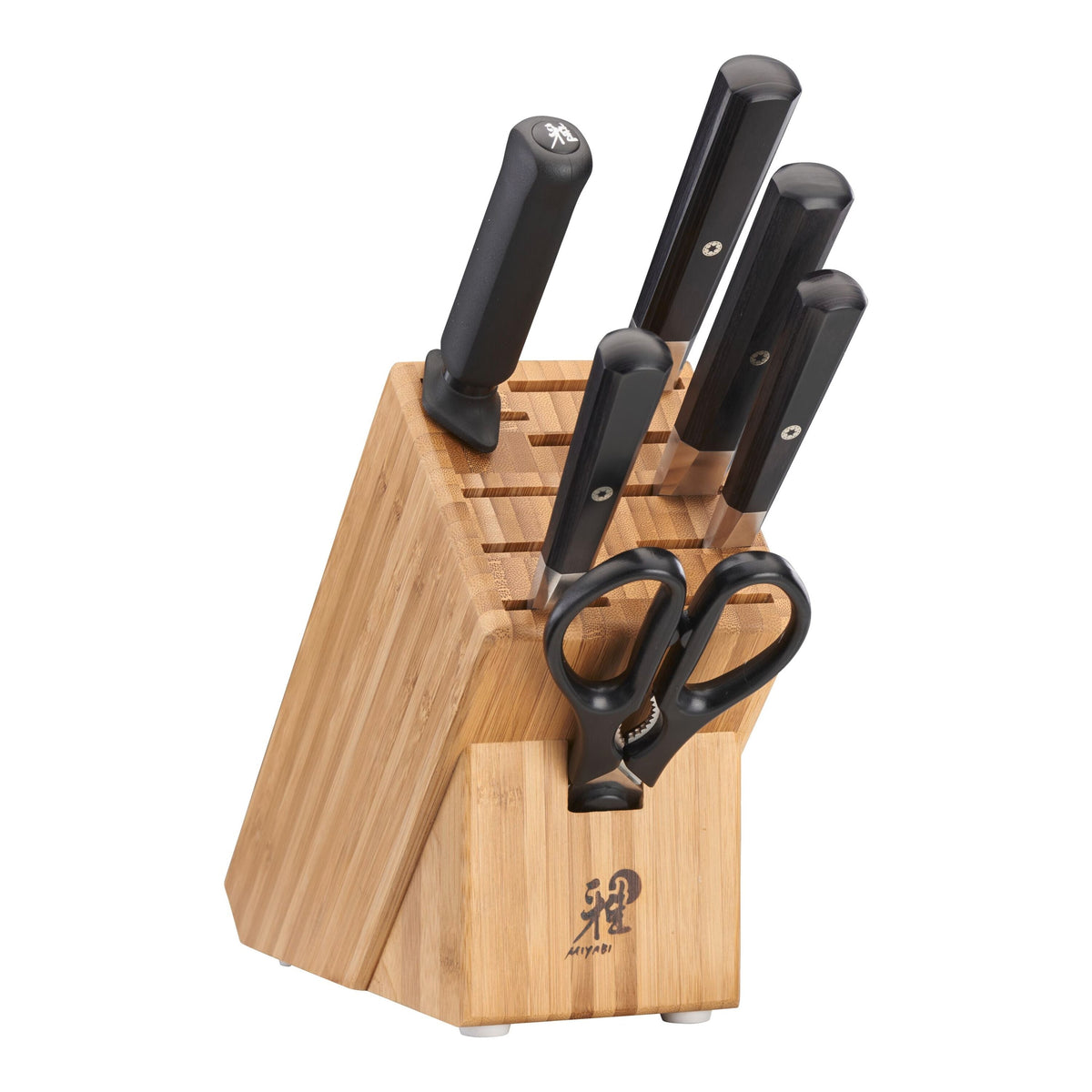 MIYABI KOH 4000FC 7-pc, Knife block set