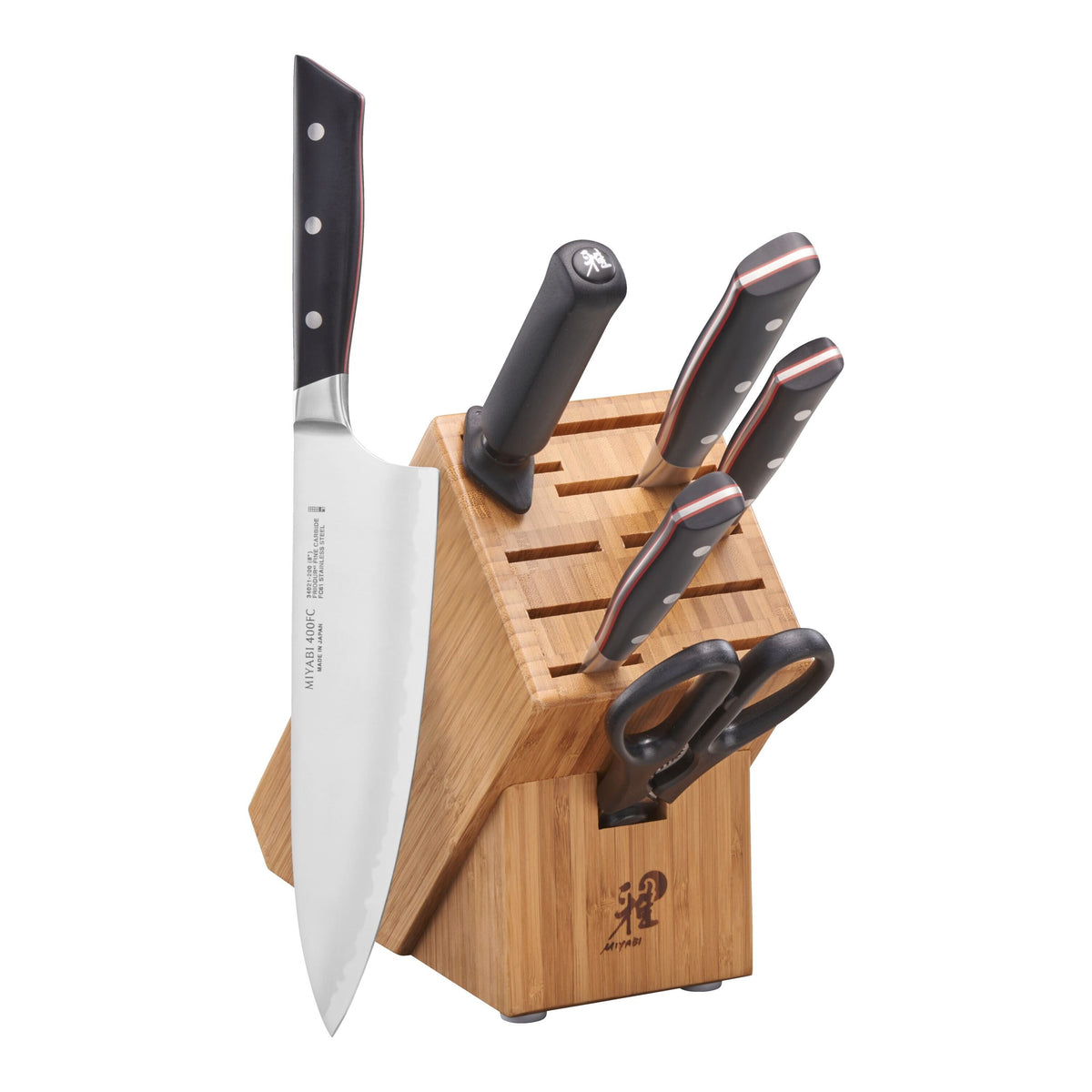 MIYABI Evolution 7-pc, Knife block set
