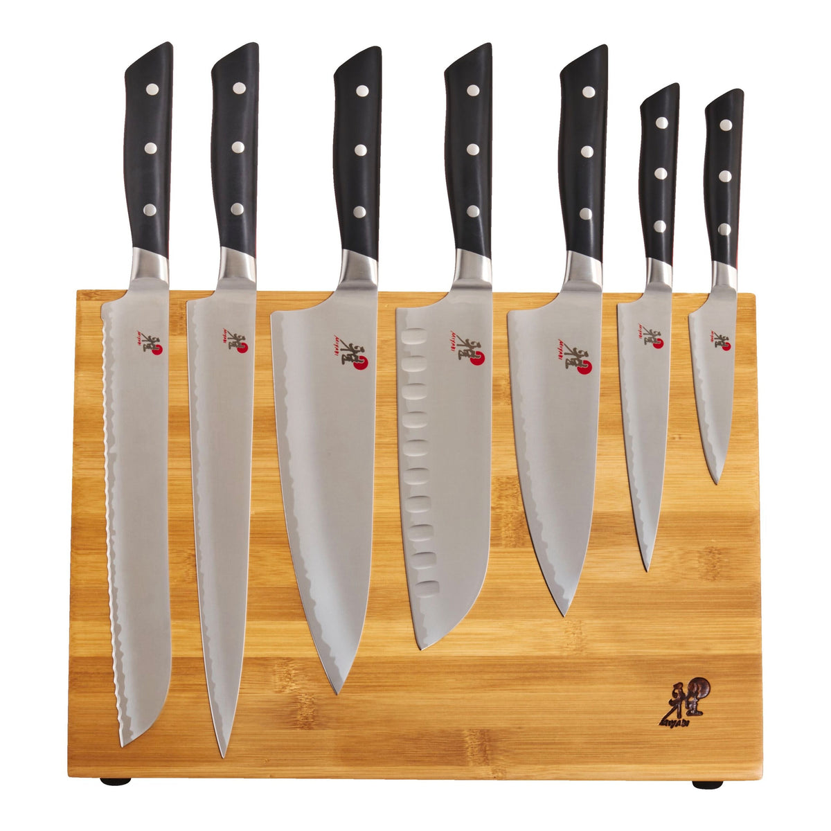 MIYABI Evolution 10-pc, Knife block set