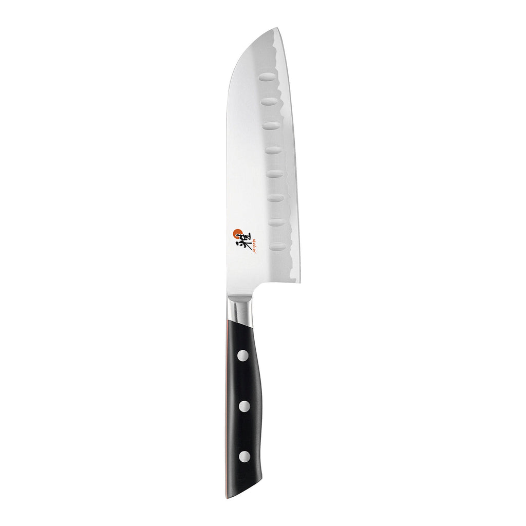 MIYABI Evolution 5.5-inch, Hollow Edge Santoku Knife
