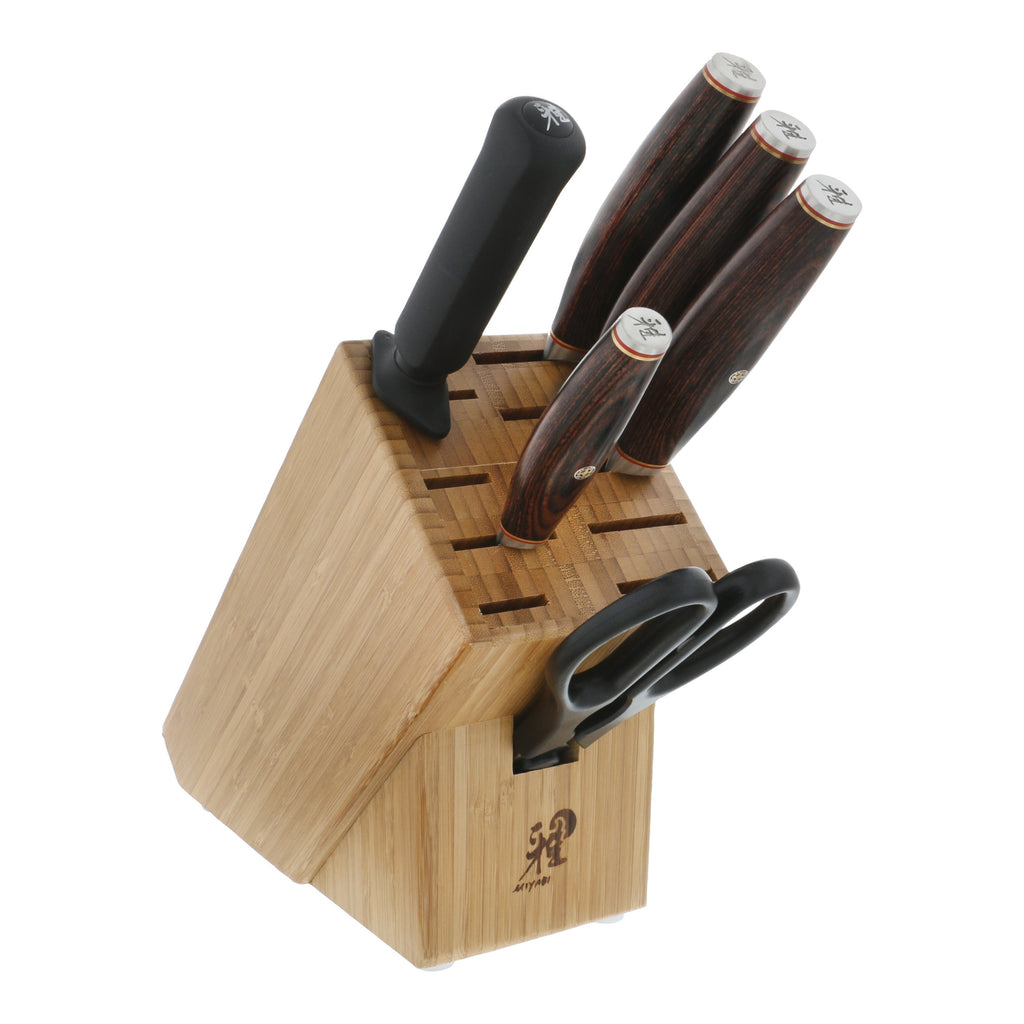 MIYABI Artisan 7-pc, Knife block set
