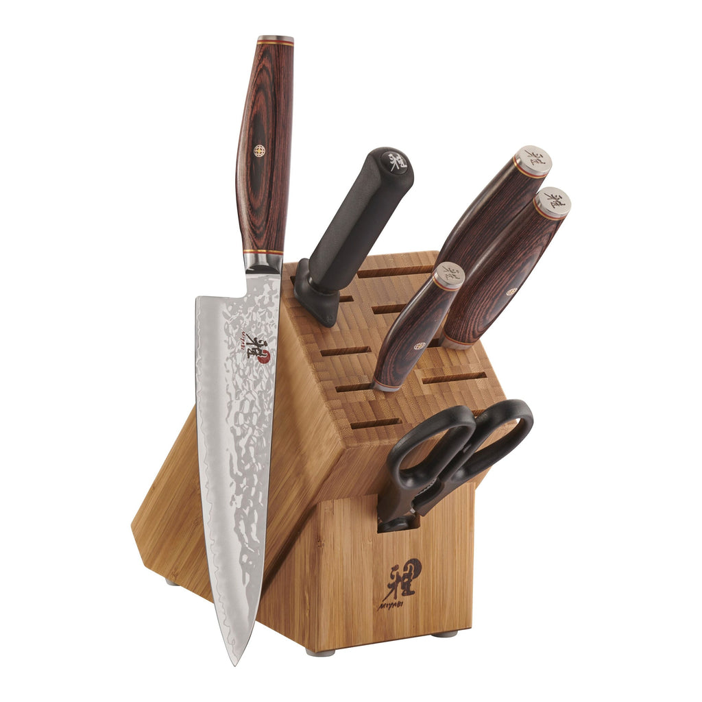 MIYABI Artisan 7-pc, Knife block set