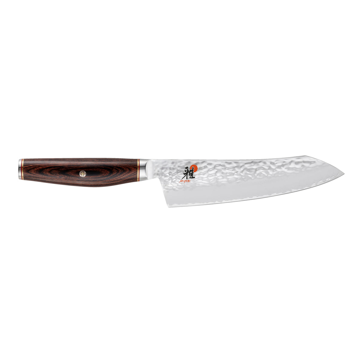 MIYABI Artisan 7-inch Rocking Santoku, Fine Edge
