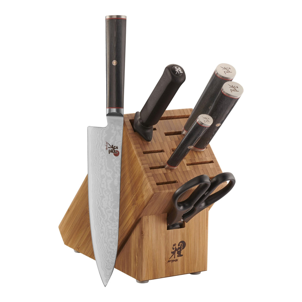 MIYABI Kaizen 7-pc, Knife block set