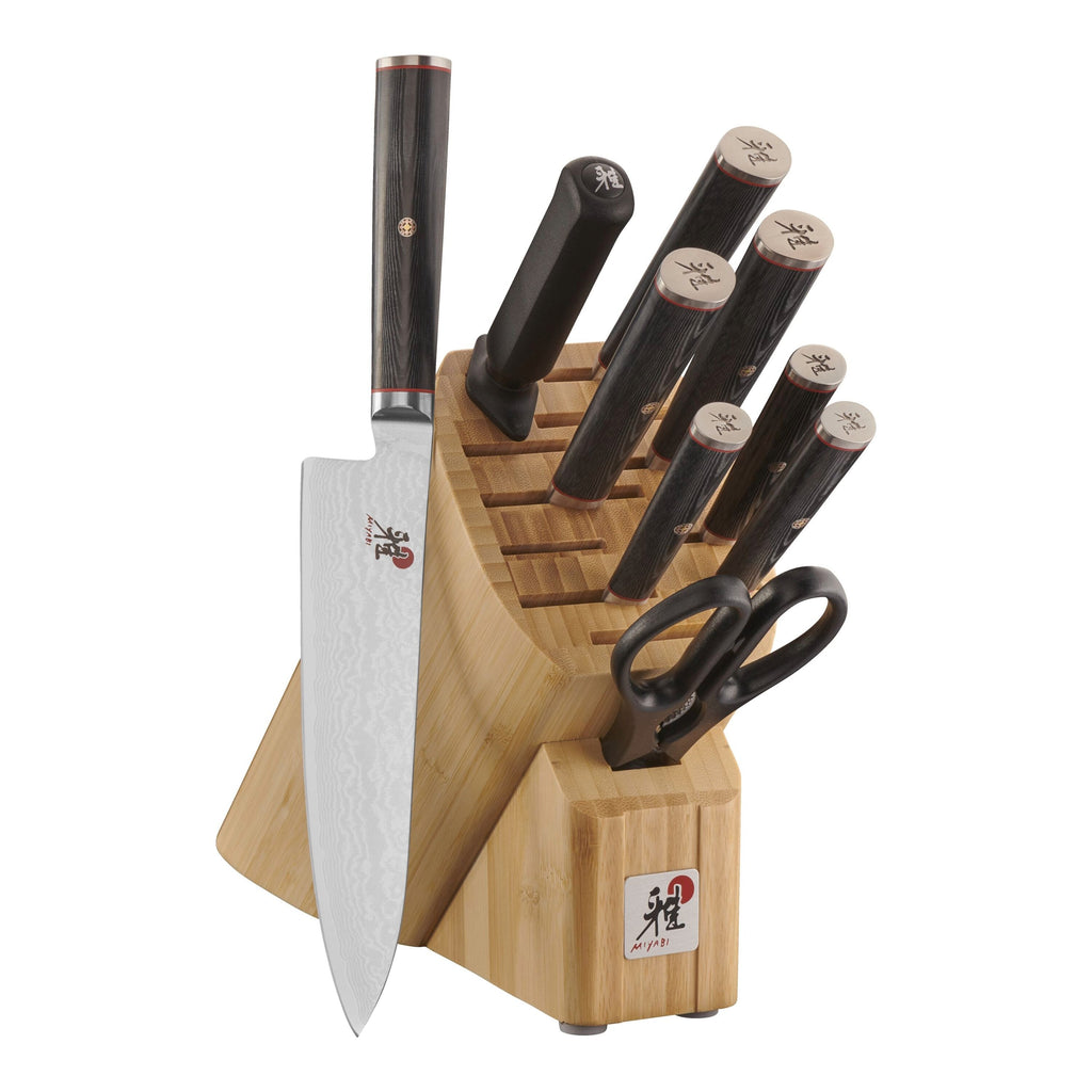 MIYABI Kaizen 10-pc, Knife block set