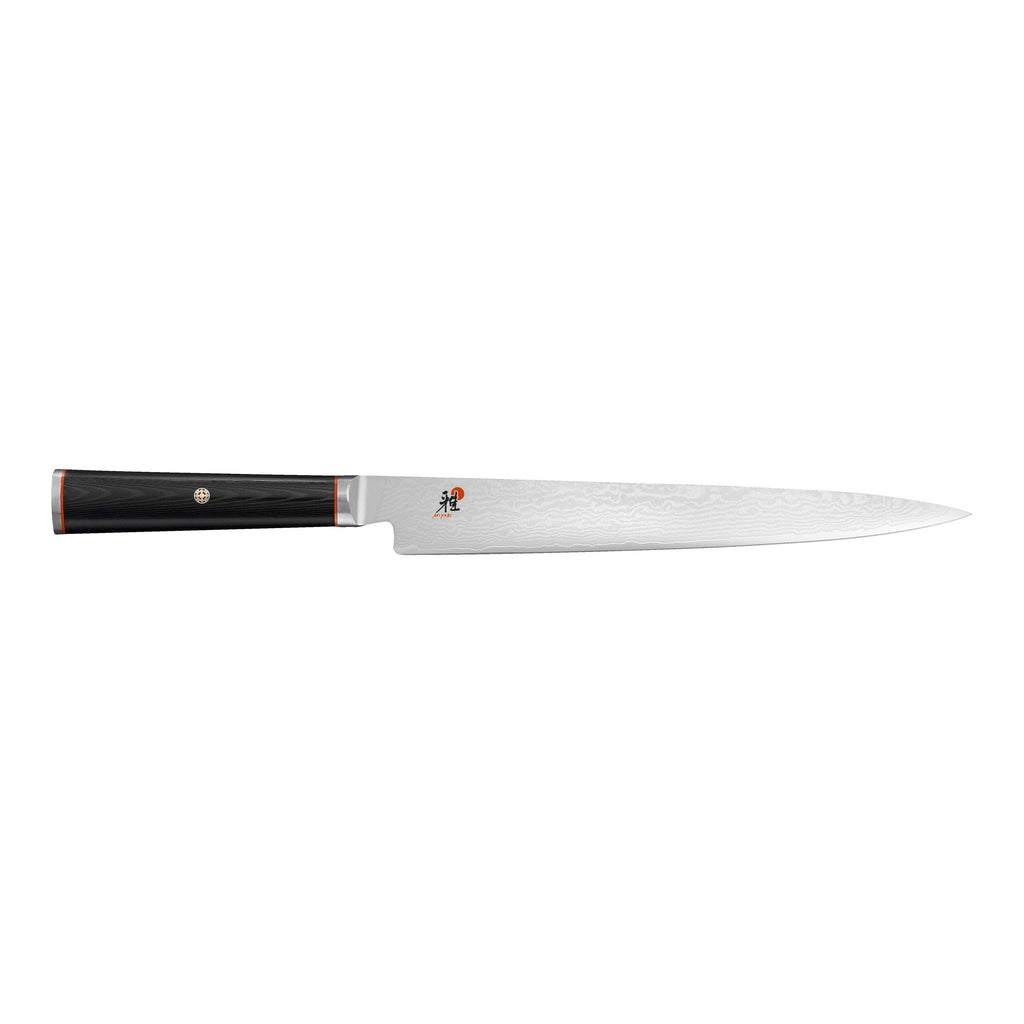 MIYABI Kaizen 9.5-inch Micarta Slicing/Carving Knife