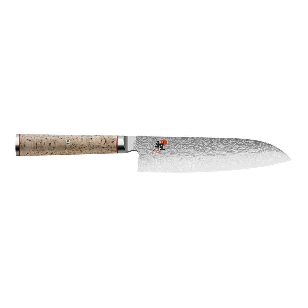 MIYABI Birchwood SG2 7-inch, Fine Edge Santoku Knife