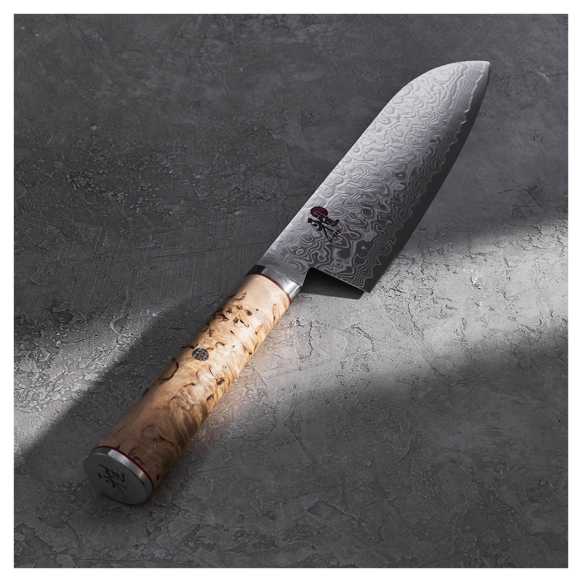 MIYABI Birchwood SG2 7-inch, Fine Edge Santoku Knife