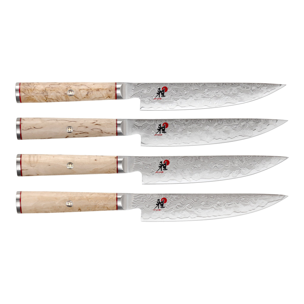 MIYABI Birchwood SG2 4-pc, Steak Knife Set