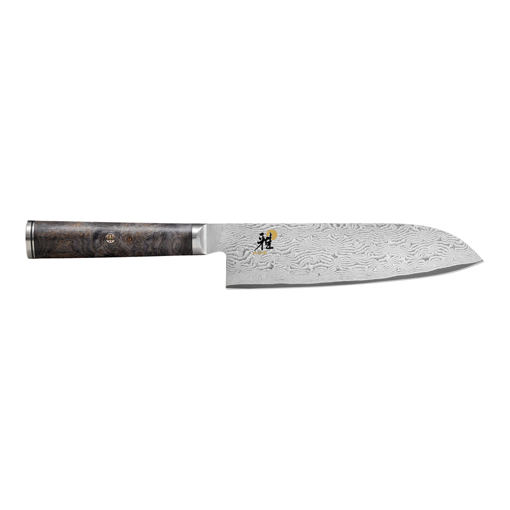 MIYABI BLACK 5000MCD67 7-inch, Fine Edge Santoku