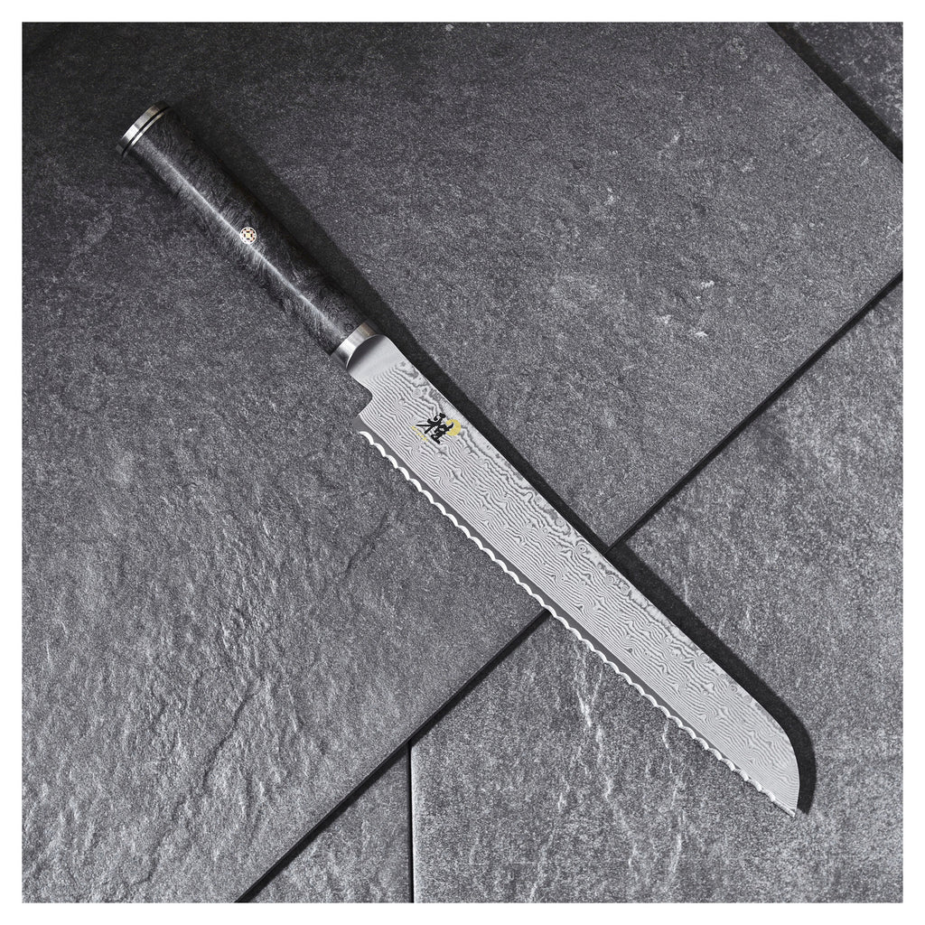 MIYABI BLACK 5000MCD67 9.5-inch, Bread Knife