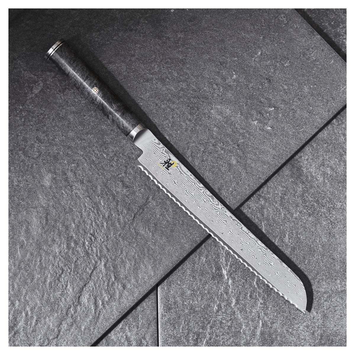 MIYABI BLACK 5000MCD67 9.5-inch, Bread Knife
