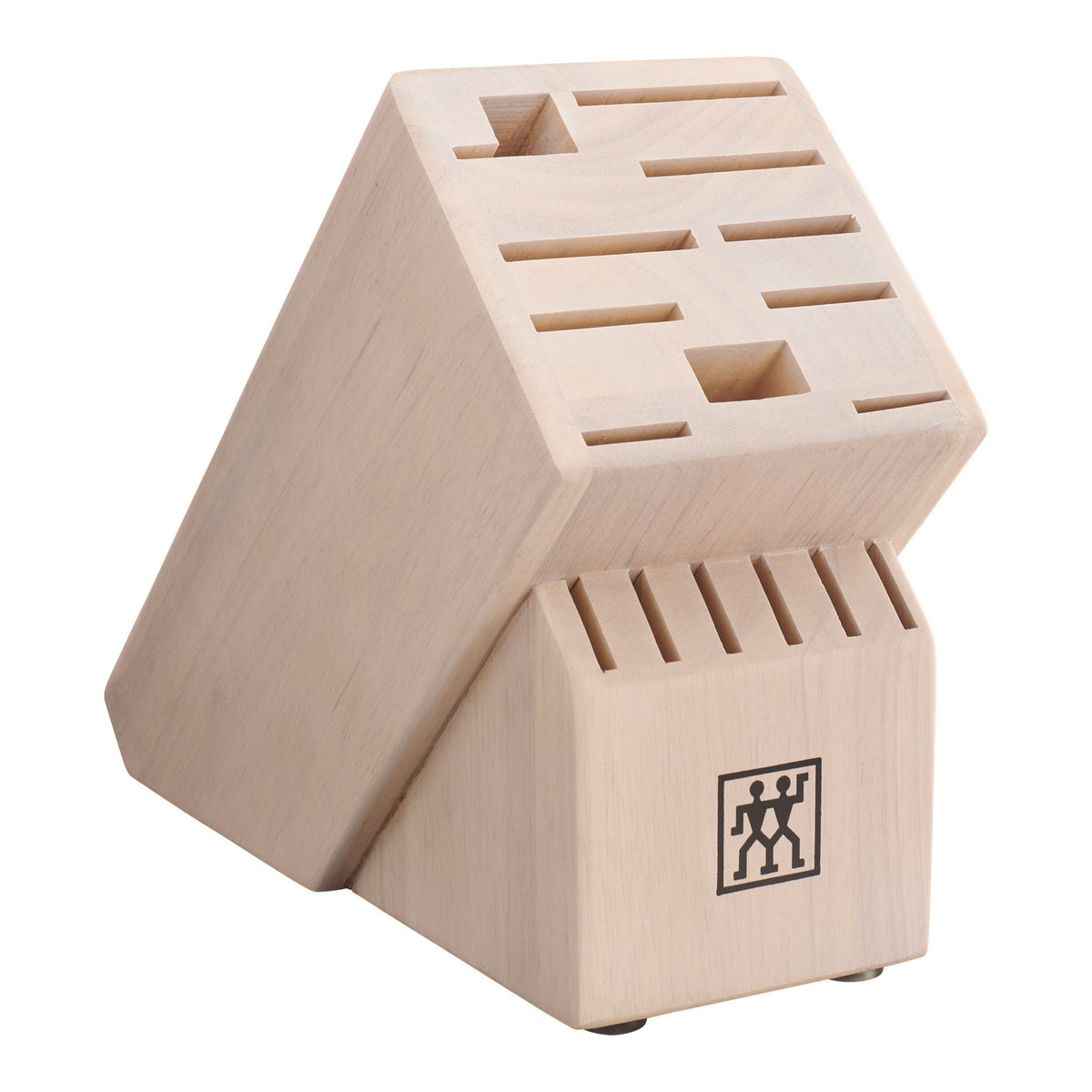 ZWILLING Storage Ash, TWIN Solid White Knife Block Empty
