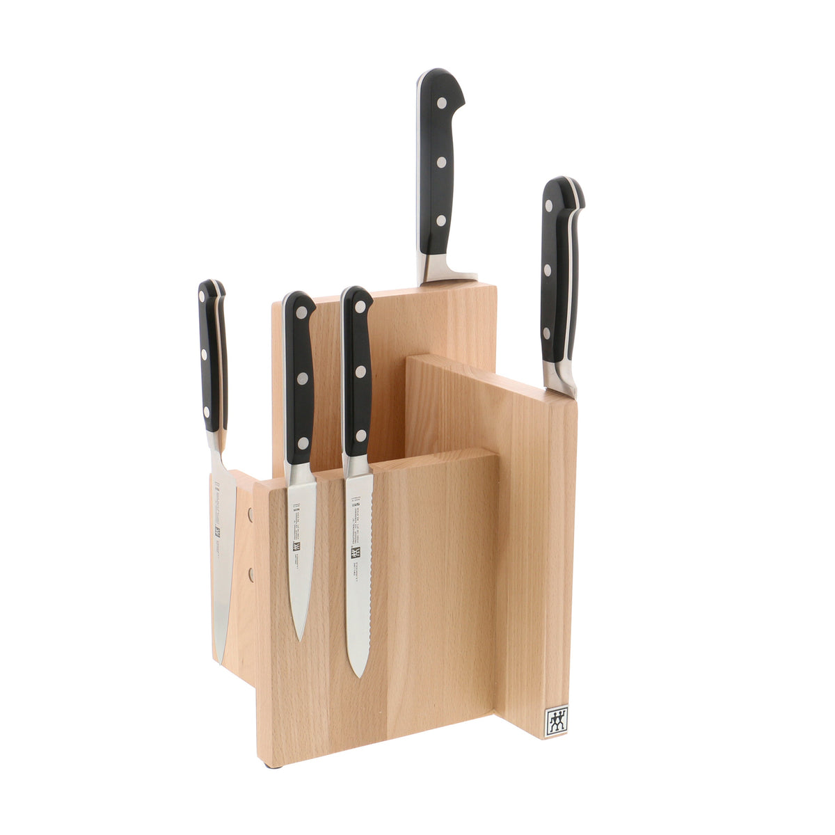 ZWILLING Storage Beechwood, Square Italian Magnetic Block