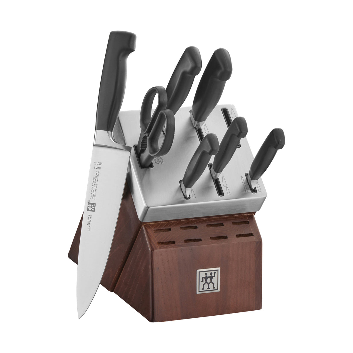 ZWILLING Four Star 8-pc, Self-Sharpening Knife Block Set