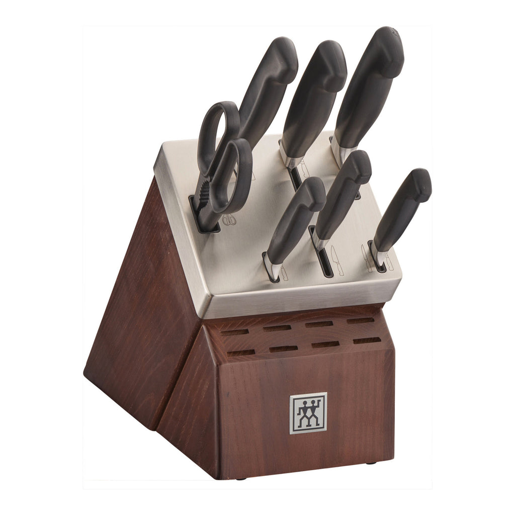 ZWILLING Four Star 8-pc, Self-Sharpening Knife Block Set