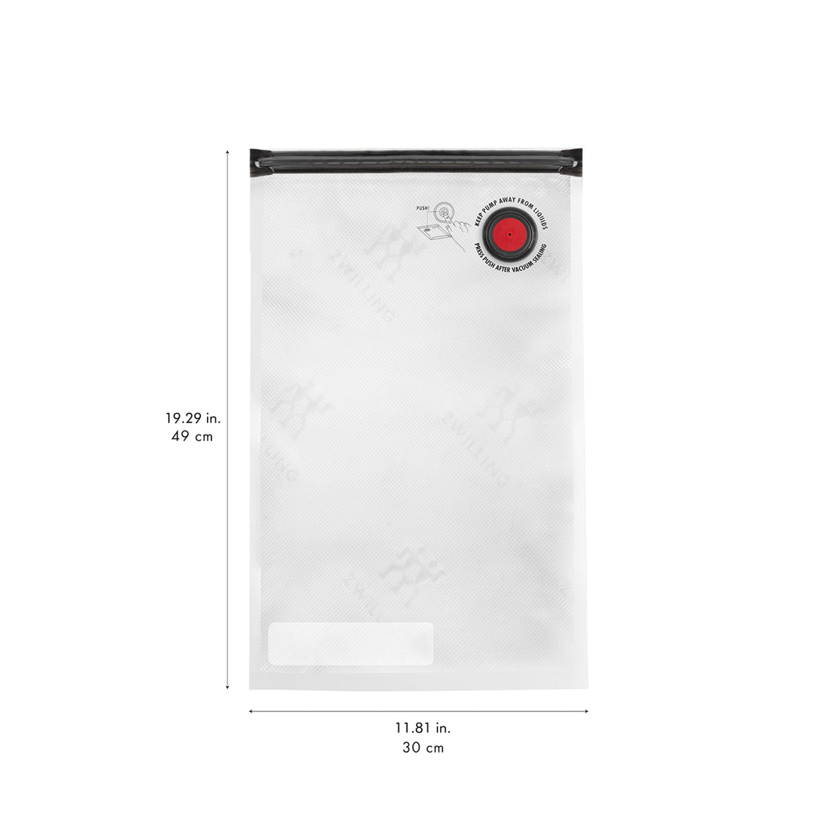 ZWILLING Fresh & Save L / 3-pc Vacuum Bag Set, Plastic