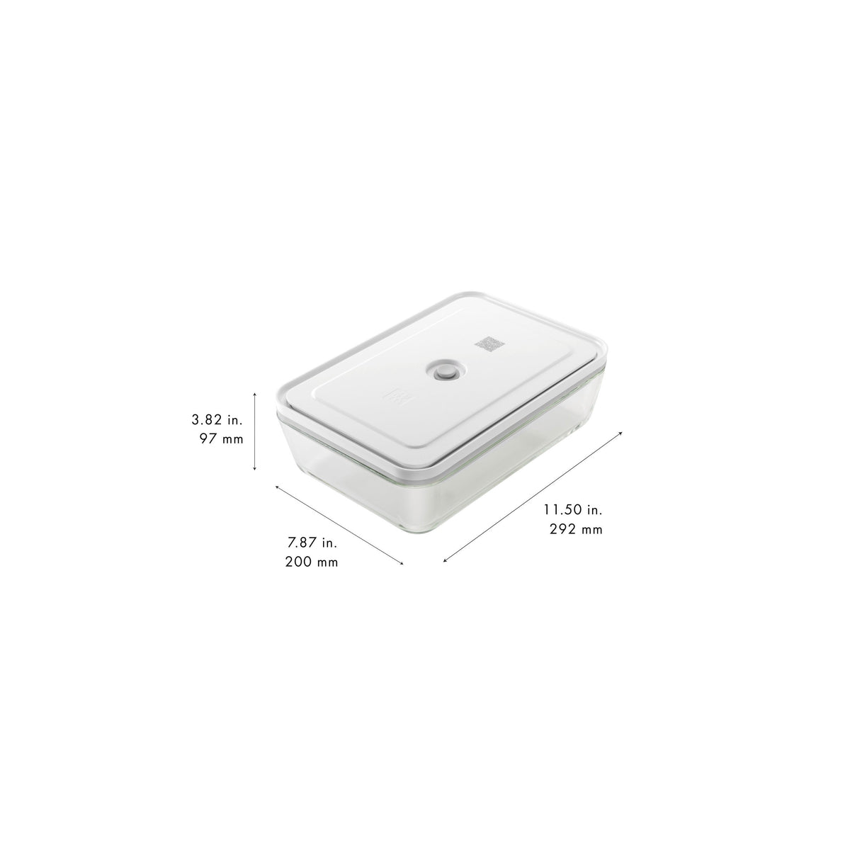 ZWILLING Fresh & Save Vacuum Gratin Dish, Glass