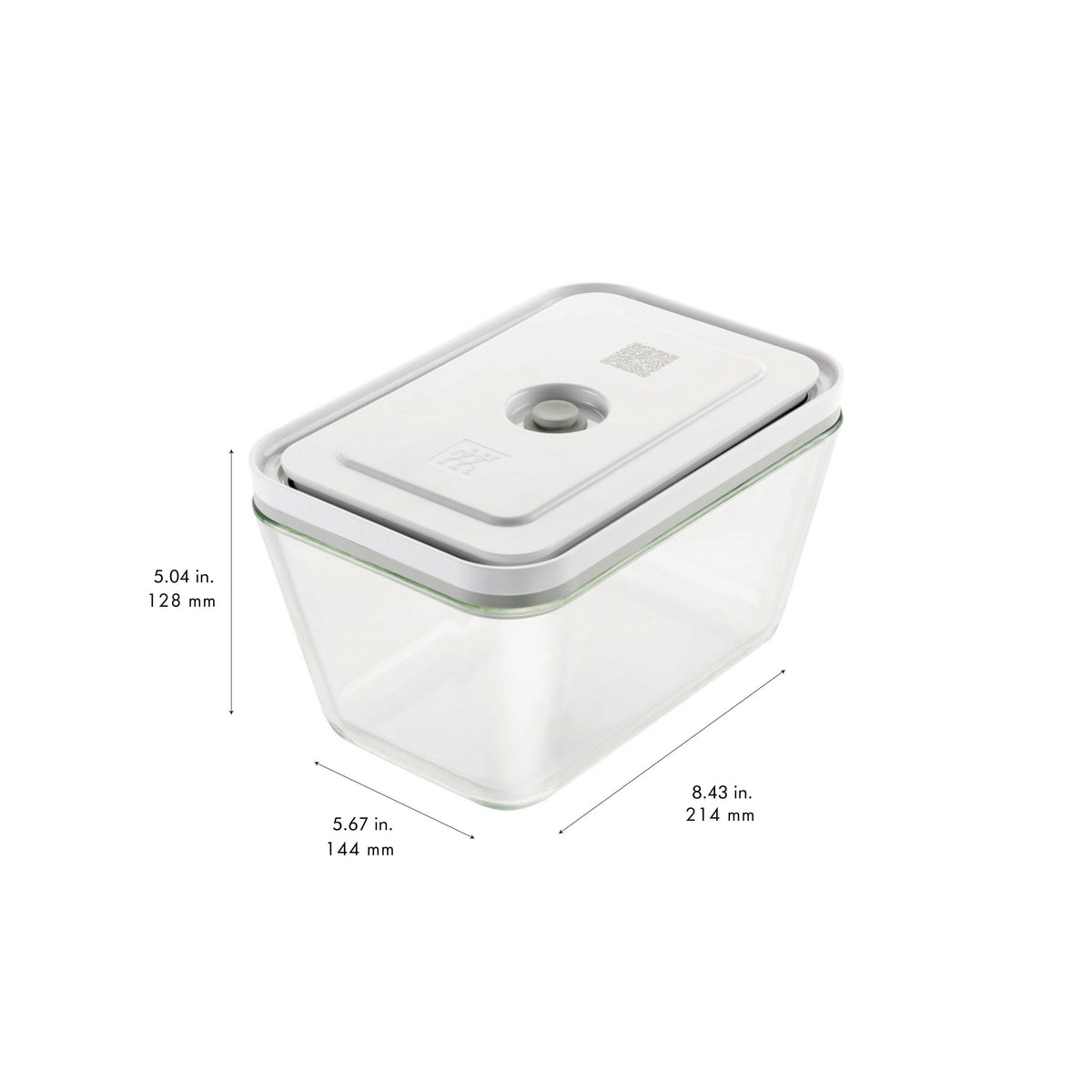 ZWILLING Fresh & Save Vacuum Gratin Dish, Glass