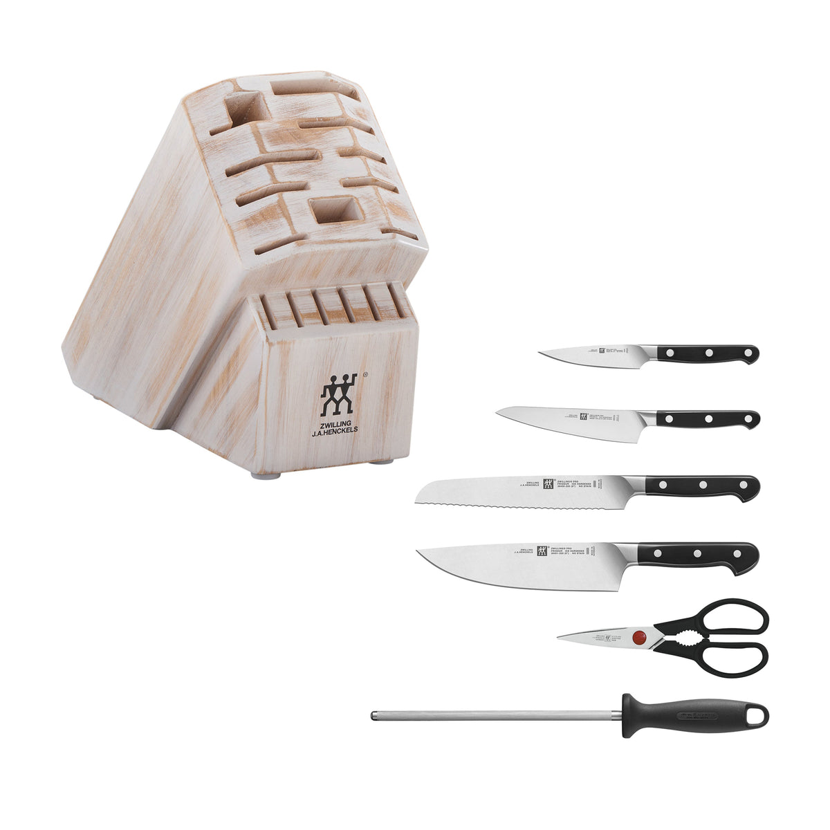 ZWILLING Pro 7-pc, Knife block set