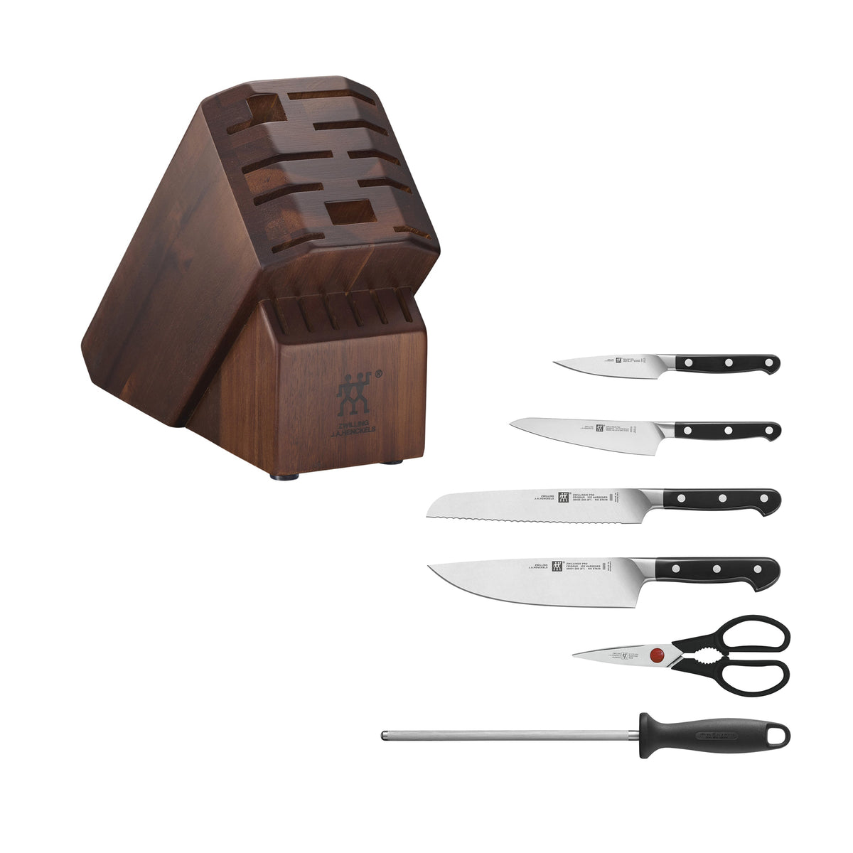 ZWILLING Pro 7-pc, Knife block set
