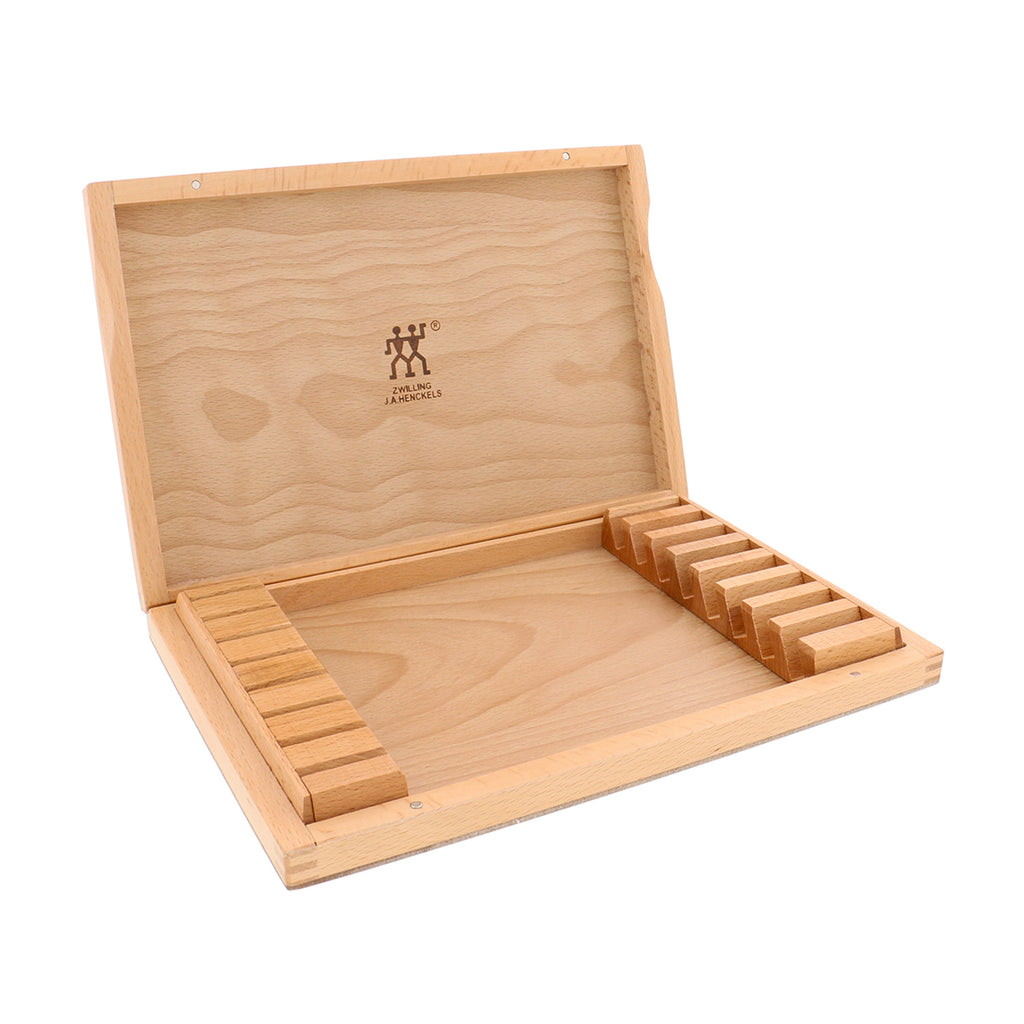 ZWILLING Steak Sets Stainless Steel Steak Knife Set with Wood Presentation Case