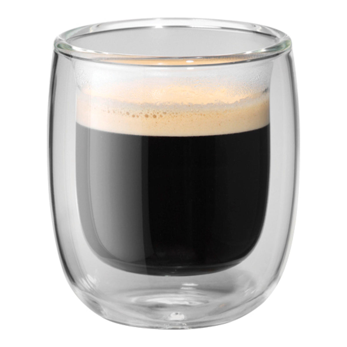 ZWILLING Sorrento Double Wall Glassware 2-pc Espresso Glass Set, Double Wall
